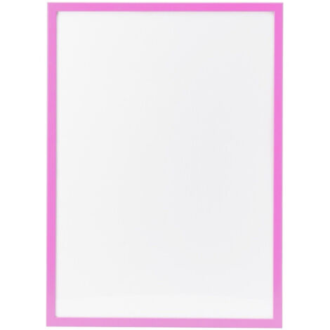 TRADE SHOP - Cornice Porta Foto Poster Quadri Colore Rosa Dimensioni 40x50cm -