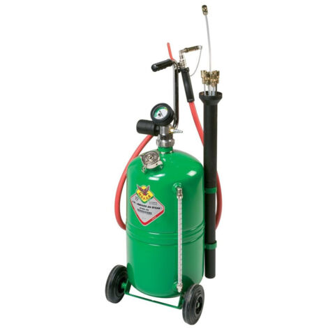 TRADE SHOP - Aspiratore Carrellato Pneumatico Per Recupero Olio Esausto Da 24lt Raasm 43024 - (1/2)