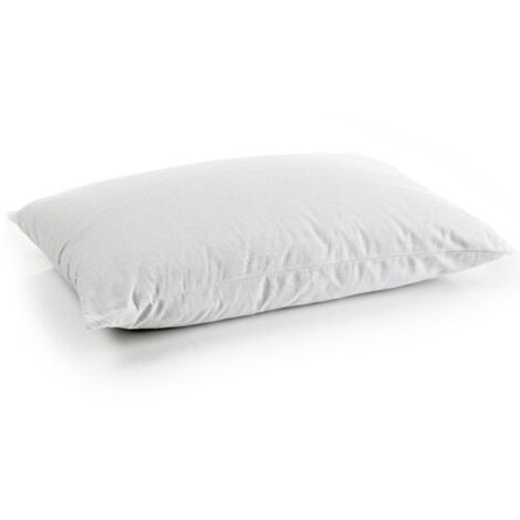 TRADE SHOP - Cuscino Guanciale 50x80cm Anallergico Traspirante Lavabile Poliestere Cotone -
