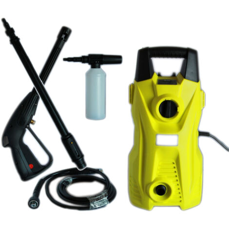 TRADE SHOP - Idropulitrice Idropulitore Pulizia Casa Giardino Auto Moto 1800w 90 Bar 230v - (1/5)