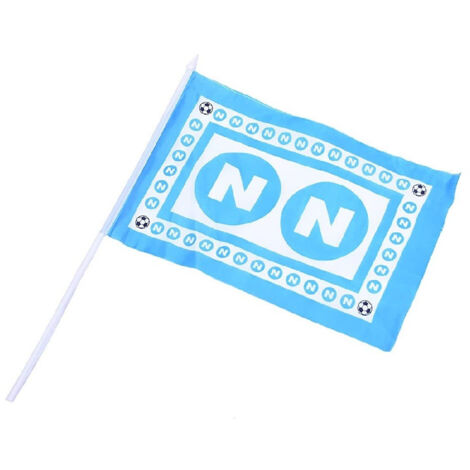 INACIO Zaino Americano Napoli Azzurri - Borsa Scuola E Tempo Libero - 42x28x15 Cm