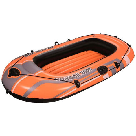 TRADE SHOP - Canotto Gommone Kondor 2000 188x98cm Hydro-force 2 Persone Max 120kg Lago 61100 -