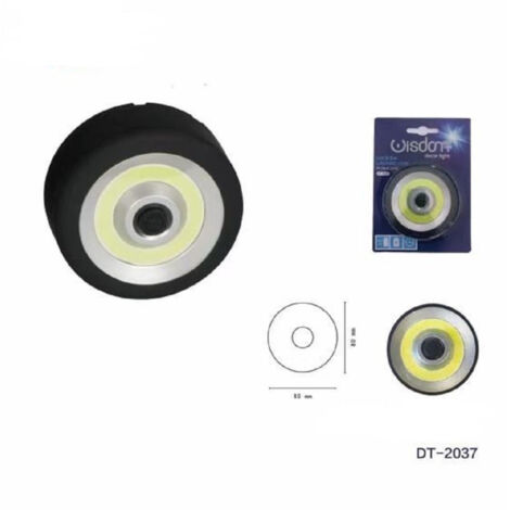 Lunartec Faro Da Lavoro LED AL-525, 8W, 325lm, Con Magneti Al Neodimio E 3 Modalità, IP44 - 2
