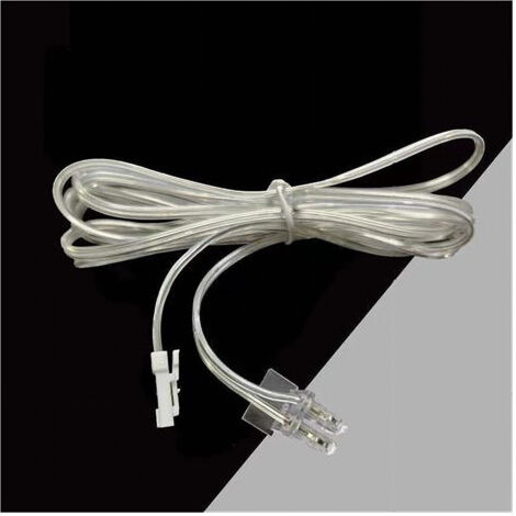 TRADE SHOP - Cavo Di Collegamento Strip Led Alimentatore Per Serie Qs 2mt Ip20 S-12v-2025-120 -