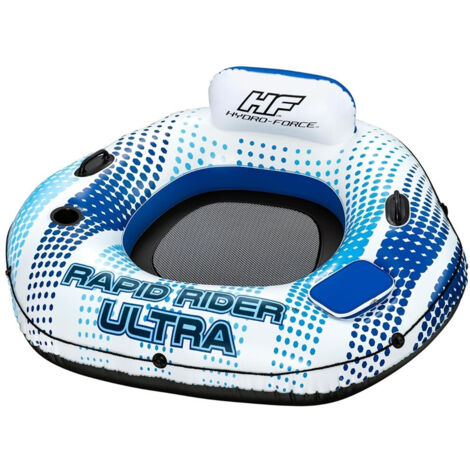 WOW World of Watersports Travel Pong Tavolo galleggiante gonfiabile con portabicchieri, 19-2020