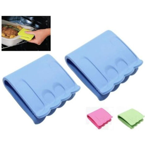 TRADE SHOP - Presina In Silicone Colorata Presa Guanto Forno Cucina Cottura Anti Scottatura -