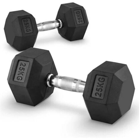 RITFIT Manubri Olimpici Caricabili – Coppia 40,6 Cm – Acciaio Cromato Con Zigrinatura – Capacità 226,8 Kg – Collari A Molla Inclusi – Palestra Home