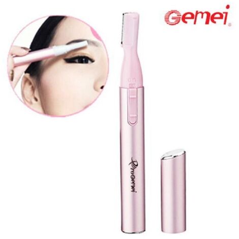 TRADE SHOP - Rifinitore Trimmer Elettrico Donna Per Rasatura Peli Viso Sopracciglia Gm-518a -
