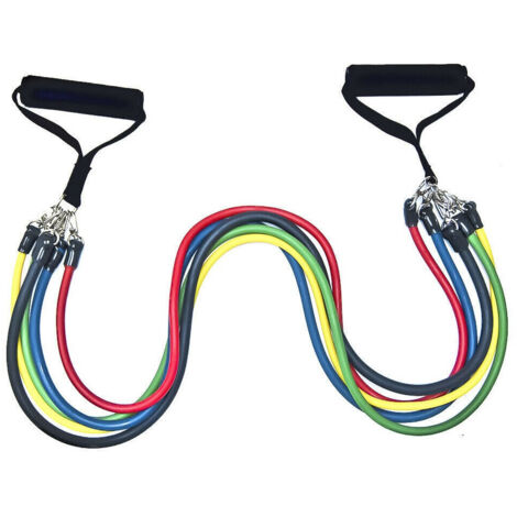 TRADE SHOP - Attrezzo Fitness Bande Elastiche Resistenza Della Forza Crossfit Palestra Pesi -