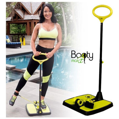 TrAdE Shop Traesio - Booty Max Allenamento Per Glutei Gambe Cosce Adduttori Tonifica Snellisce Body -