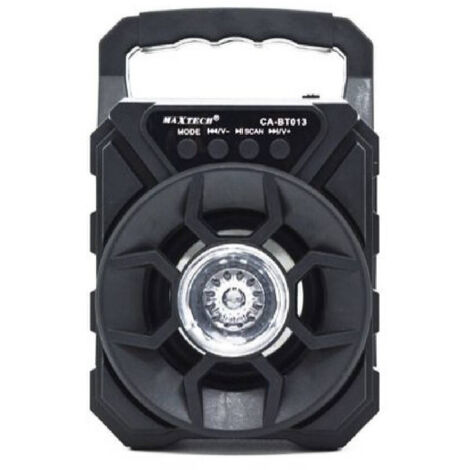 TRADE SHOP - Cassa Speaker Bluetooth Portatile Con Luci Rgb 30w Ca-bt013 Altoparlante Batteria -