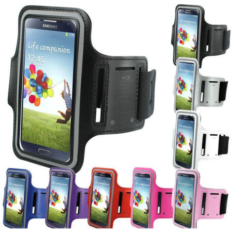 TRADE SHOP - Custodia Da Braccio Fascia Sport Corsa Running Bici Per Smartphone Cellulare -
