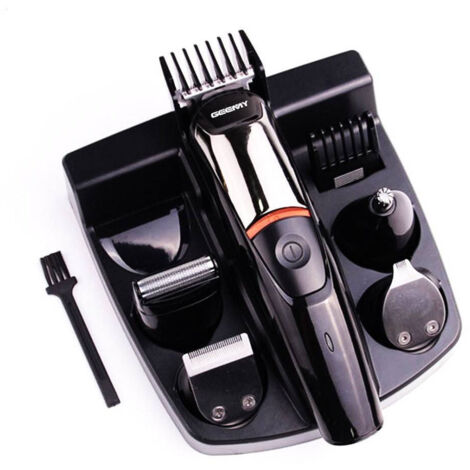 TRADE SHOP - Trimmer Tagliacapelli Professionale 5in1 Viso Corpo Naso Batteria Cordless Gm853 -