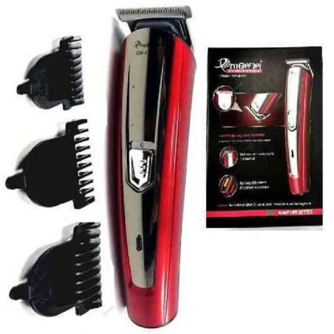 TRADE SHOP - Tagliacapelli A Batteria Rasoio Professionale Ricaricabile Capelli Barba Gm-6122 -