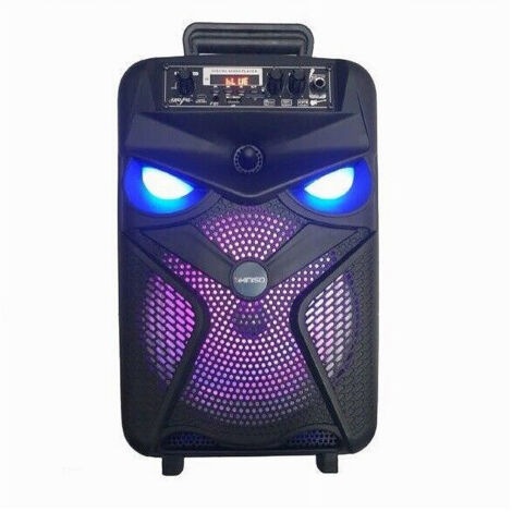 TRADE SHOP - Cassa Bluetooth Altoparlante Speaker Usb Wifi 1000 W Portatile Wireles Km-824 -
