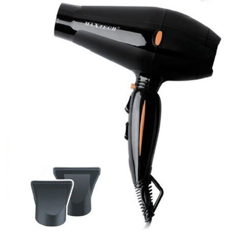 TRADE SHOP - Asciugacapelli Professionale Phon 2000w Fono 3 Temperature 2 Velocità Piega Asc-ca02 -