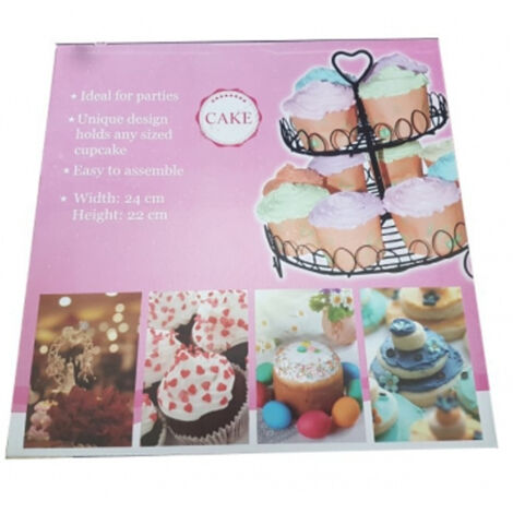 QUARKZMAN 1 Set Torta Vassoio Supporto Manico Tortini Dessert Piatto