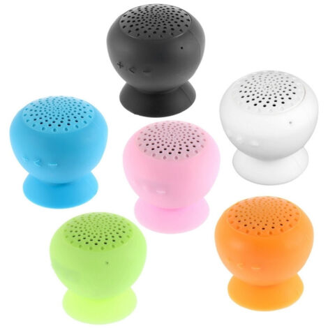 TRADE SHOP - Mini Cassa Amplificata Ventosa Bluetooth Sound Impermeabile Altoparlante Speaker -