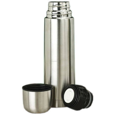 TRADE SHOP - Thermos In Acciaio Da 350 Ml Per Acqua Calda Caffè Te Latte Bibite Calde Fredde - (1/2)