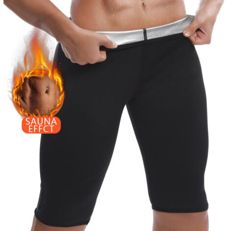 TRADE SHOP - Pantaloncino Dimagrante Snellente Uomo Panciera Rassodante Brucia Grassi Fitness - XL (1/2)