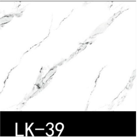 TRADE SHOP - Pannello Adesivo Effetto Marmo Bianco 120 X 300 Cm Pareti Paraschizzi Stanza Cucina -
