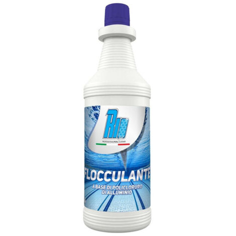TrAdE Shop Traesio - Flocculante Per Acqua Piscina Liquido A Base Di Ipocloruro Di Alluminio Da 1 Kg 655103a -