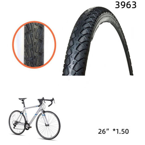 TRADE SHOP - Copertone Copertura Ruota Pneumatico Per Gomme Bicicletta Bici 26" X 1.50 3963 - (1/3)