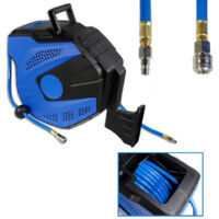 TRADE SHOP - Avvolgitubo Ad Aria Compressa Automatico Da 20 Metri Per Compressore Zya03-q20 -