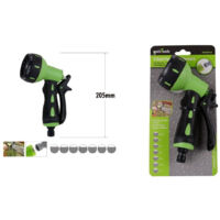 TRADE SHOP - Pistola Spruzzo A 7 Getti Irrigazione Tubo Pompa Acqua Giardino Regolabile 90010 -