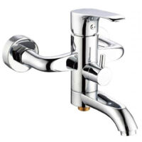 TRADE SHOP - Rubinetto Miscelatore Per Vasca 52791 Monocomando Monoforo Rubinetteria -