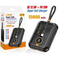 TRADE SHOP - Powerbank Ricarica Super Veloce 15000mah Qc22.5w+pd20w Display Digitale Tt13803 -