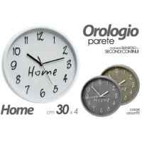 TRADE SHOP - Orologio 30x4 Cm Da Parete Home Classico Design Moderno Colori Assortiti 798153 -