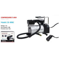 TRADE SHOP - Compressore Ad Aria Portatile Serbatoio 35l/min Alimentazione 12v 15a Maxtech Co-ar02 -