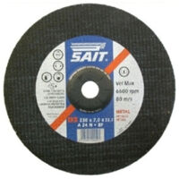 TRADE SHOP - Disco 115x3,2x22 Per Ferro Sait Troncatrice Saiteko Eko 230x7x22, 300x2.5x25,4 - -230X2X22 -