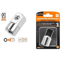 TRADE SHOP - Adattatore Attacco Quadrato 3/4" Per Chiavi A Bussola 1/2" Sfera A Molla 57219 -