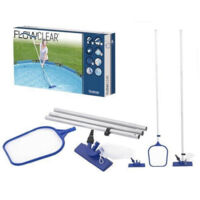 TRADE SHOP - Kit Pulizia Standard 203cm Per Manutenzione Piscine Fino A Diametro 366 Cm 58013 -