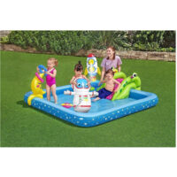 TRADE SHOP - Play Center Piccolo Astronauta Gonfiabile 228x206x84 Cm Piscina Giardino 53126 -