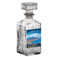 TRADE SHOP - Aria Di Napoli Bottiglia Decorativa Contente Aria Della Città Partenopea 23x9x9 -