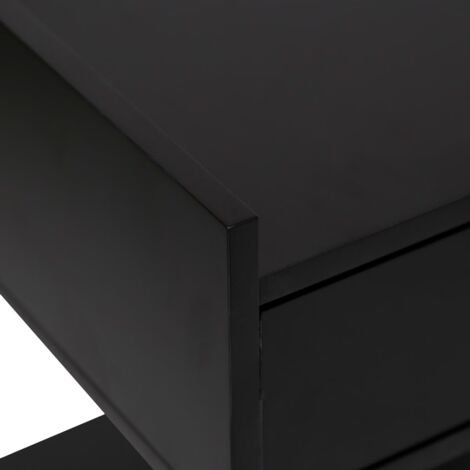 Mobile TV con 2 cassetti Tedy Black - Atmosphera