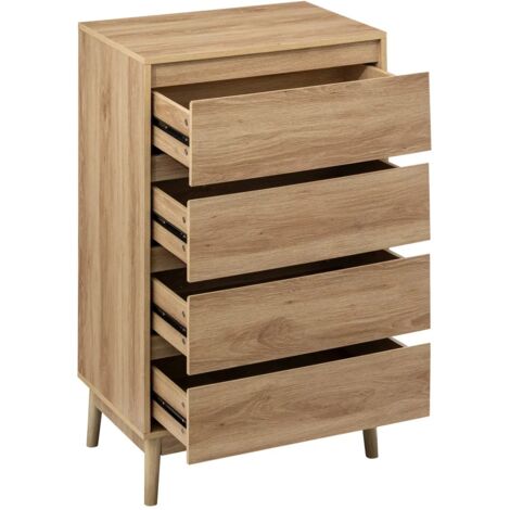 Comodi 4 cassetti Abana Beige Cinque