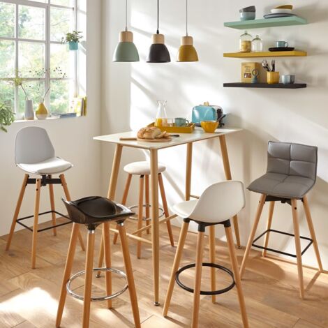 Maxon Grey Taburete de bar - Atmosphera