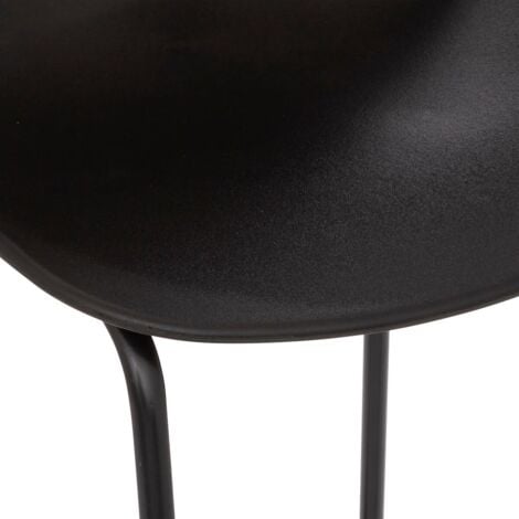 Bar stool high islet Otac PP Negro Atmosphera