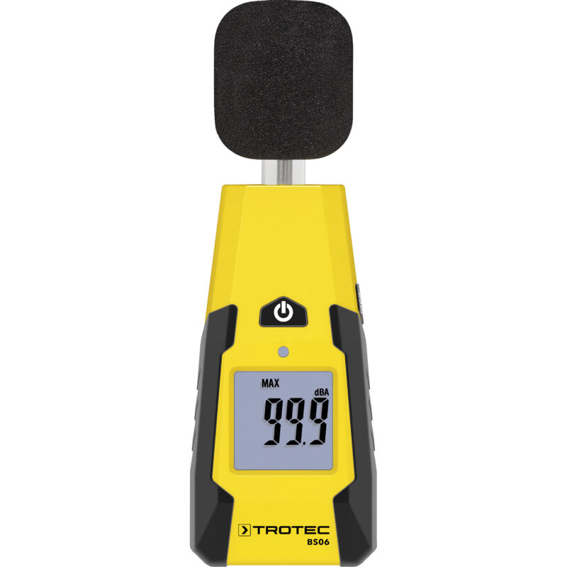 Sonomètre Professionnel 30-130dBA - Décibelmètre avec Écran Rétroéclairé (Pile Inclus