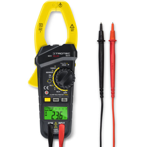 Trotec Pince ampèremétrique BE44 avec valeur efficace vraie True-RMS