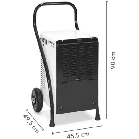 Déshumidificateur TROTEC TTK 170 ECO - professionnel 90m2 52l/j. dégivrage