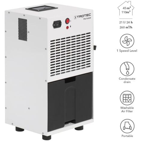 Trotec Déshumidificateur TTK 75 ECO