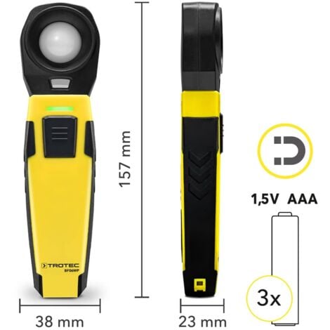 Trotec Luxmètre connecté BF06WP pour smartphone