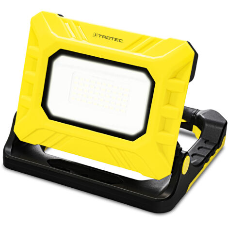 Trotec – Projecteur de chantier LED rechargeable 2000 lumens – Alimentation 20V – Autonomie 2h – Température de couleur 6500K – Chargeur rapide inclus - 15-20V (1/5)