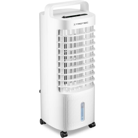 Trotec – Rafraîchisseur d'air 3 en 1 – Refroidissement naturel par évaporation – Ventilation 90m³/h – Bac 3L – Mode nuit et télécommande
