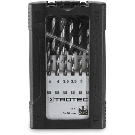 Trotec Set de forets à bois